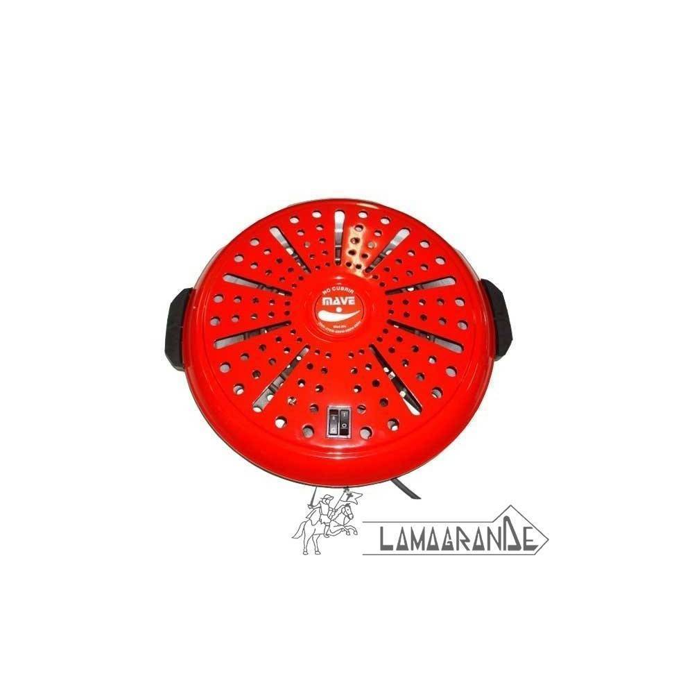 Brasero eléctrico - MERCATOOLS 6066904, 900 W, Rojo